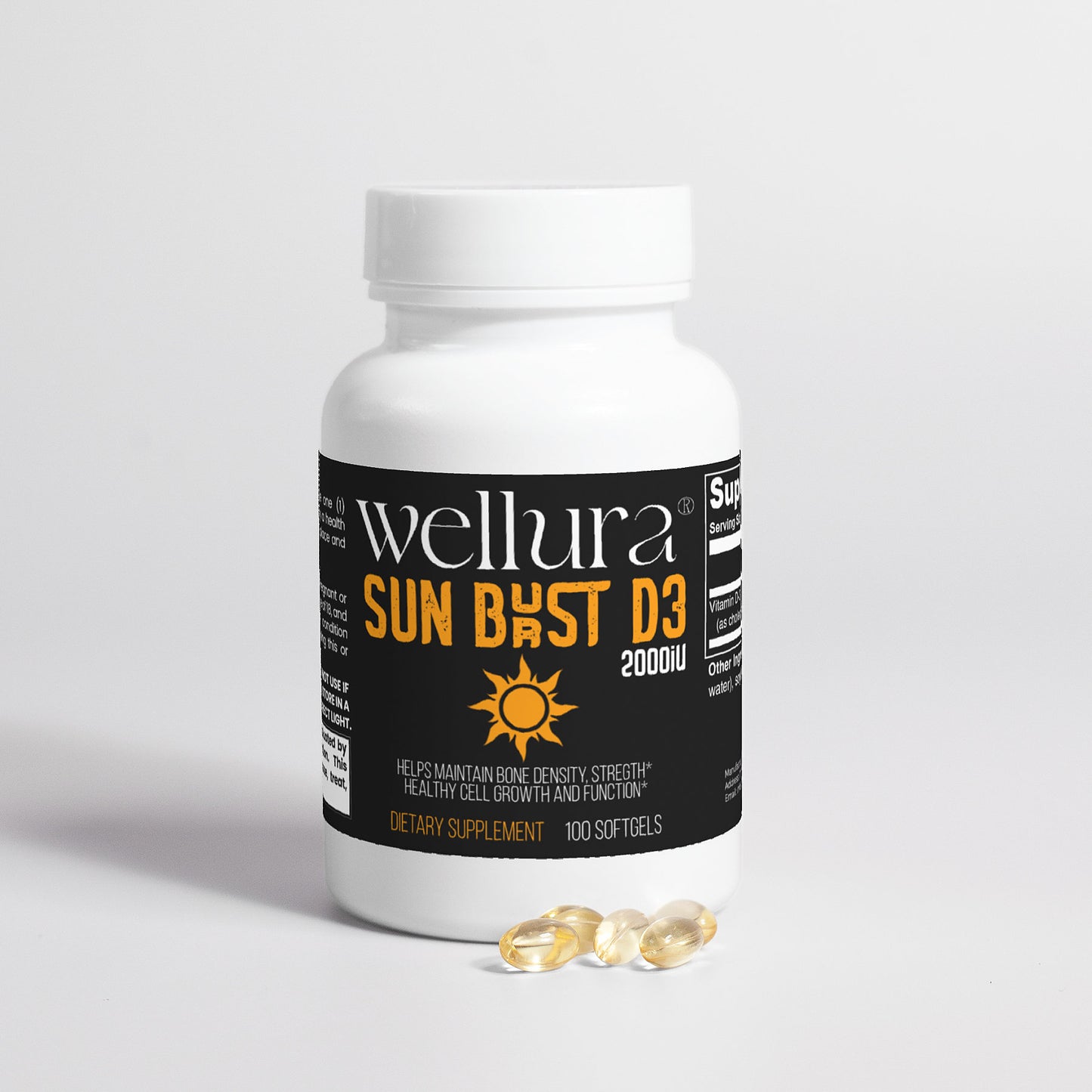 SunBurst Vitamin D3 2,000 IU