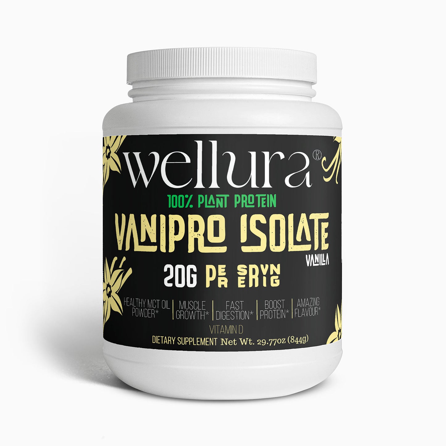 Whey VaniPro Plant Protein