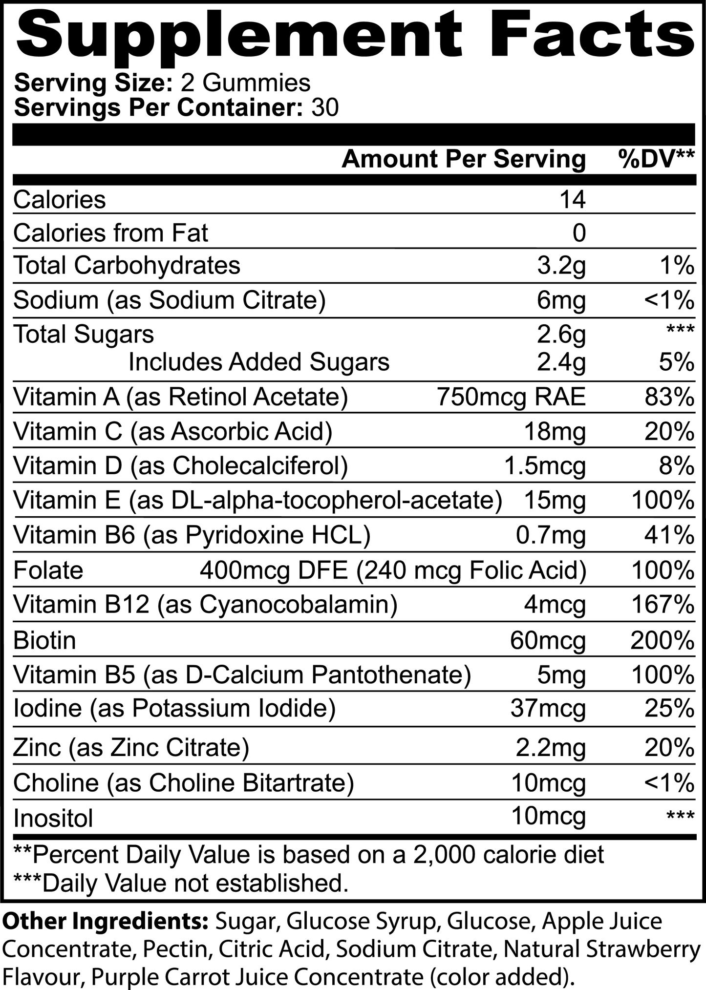 VitaBites Gummies (Adult)