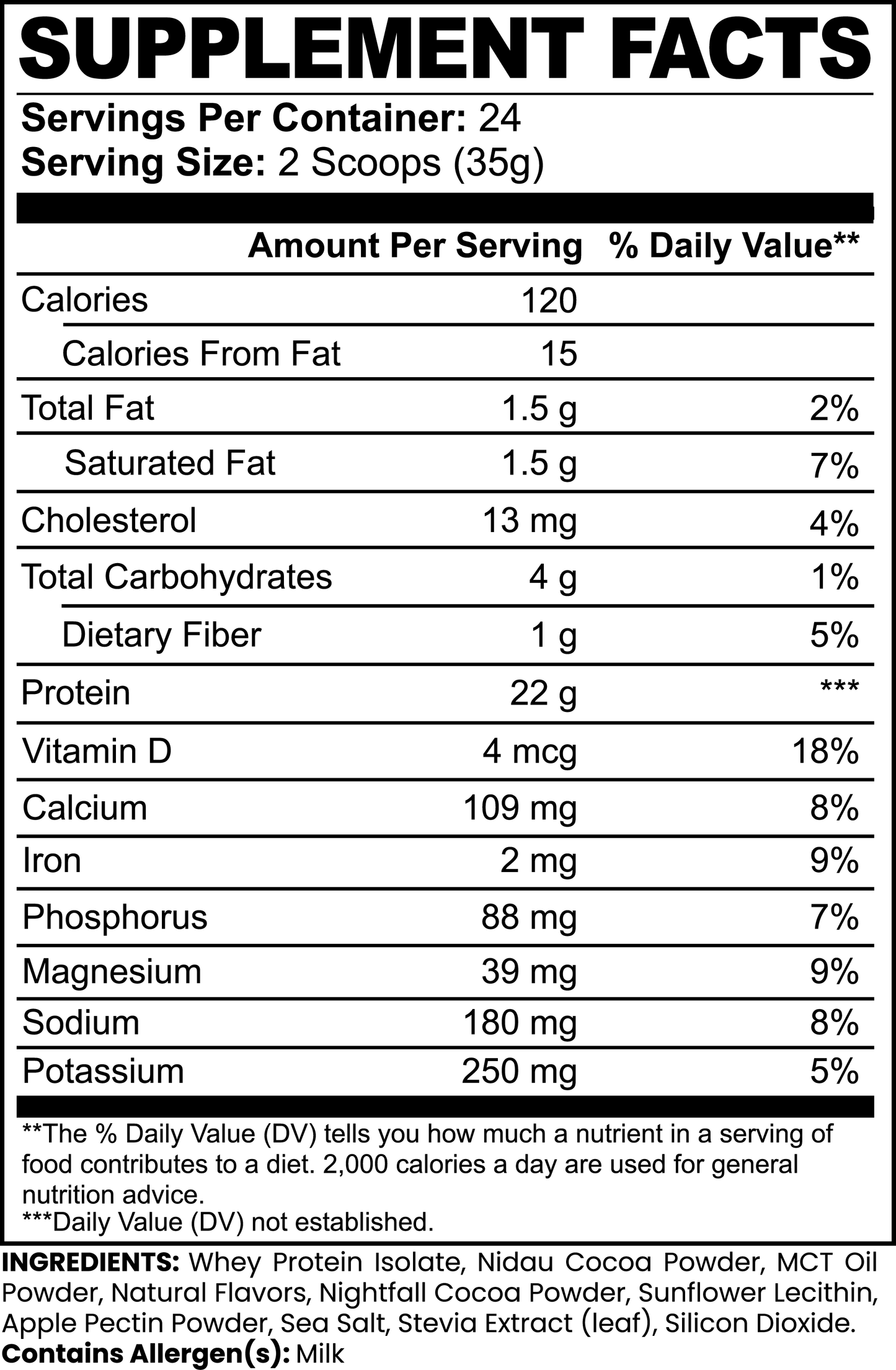 WHEY ChocoPro 100% Isolate